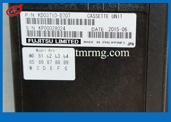 आईएसओ मेटल फुजित्सु G750 एटीएम कैसेट पार्ट्स KD03710-D707